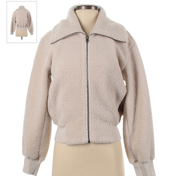 Uniqlo U fleece blouson jacket size M - Picture 5 of 7